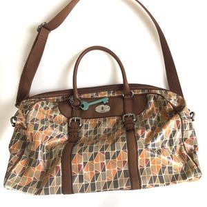 Fossil Geo Printed Weekender Bag